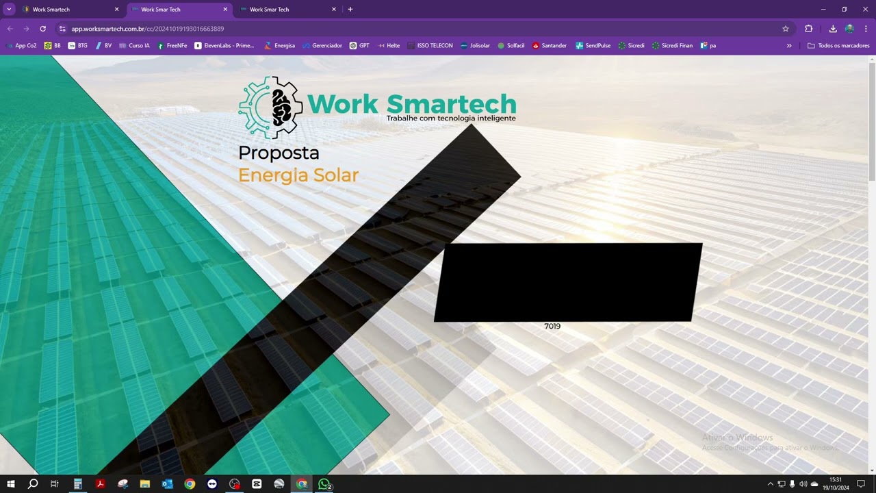 WORK SMAR TECH system demonstration